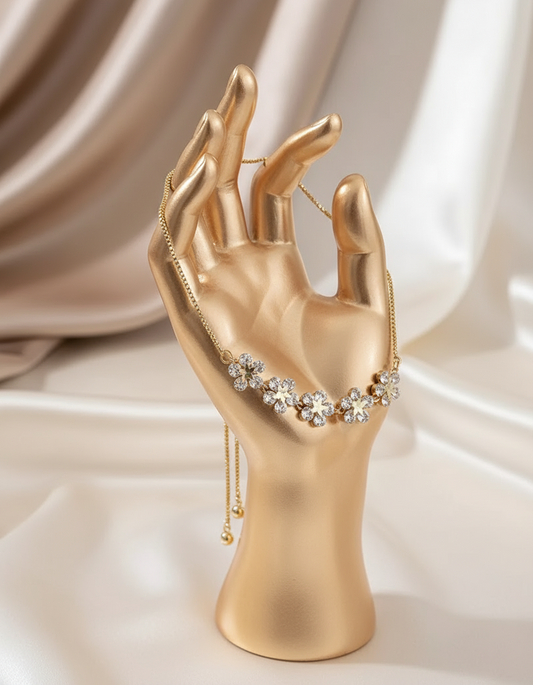 Radiant Blooms Slider Bracelet